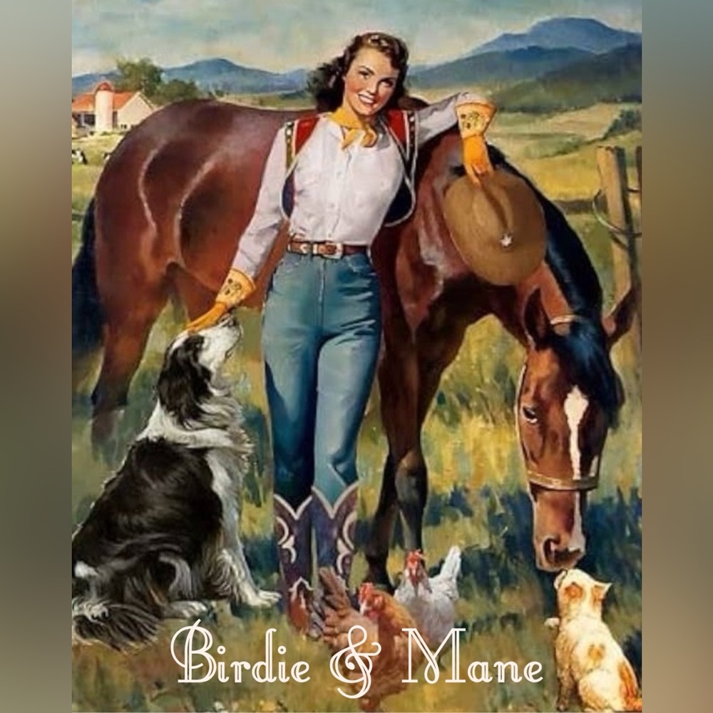 Meet your Posher, Birdie & Mane Mercantile 🐴🌻